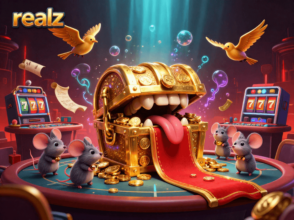 Erlebe aufregende Casino-Action mit realz: Goldene Schätze und lebendige Spielautomaten erwarten dich!