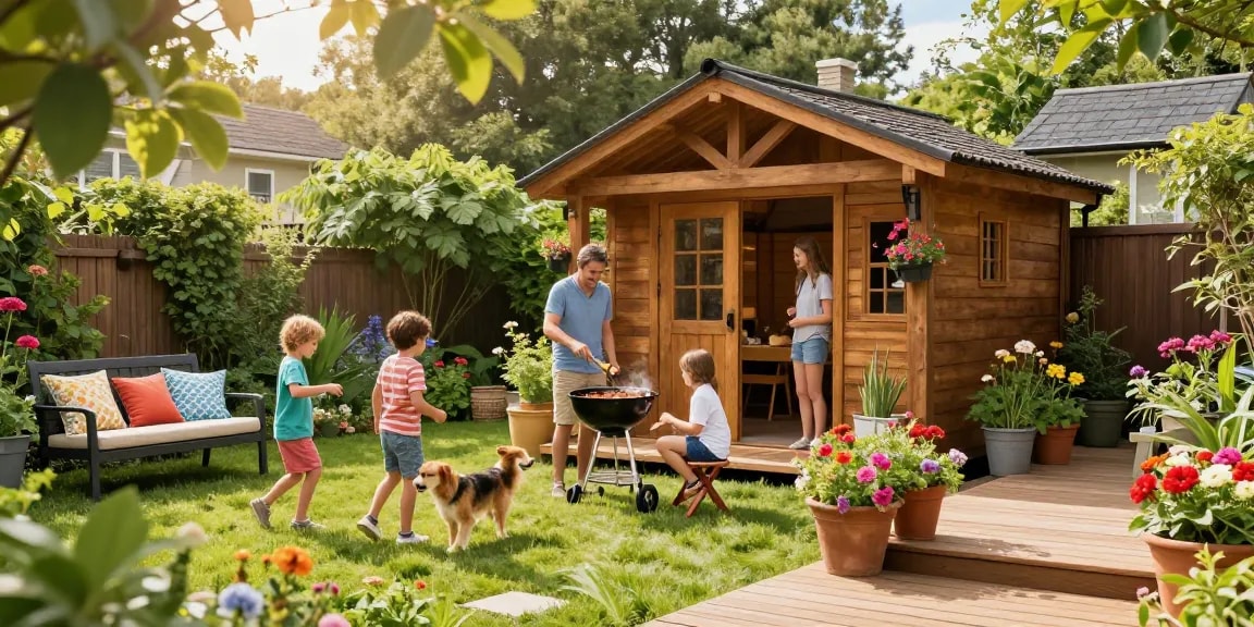 Gartenhaus kaufen und den perfekten Rückzugsort im Garten genießen