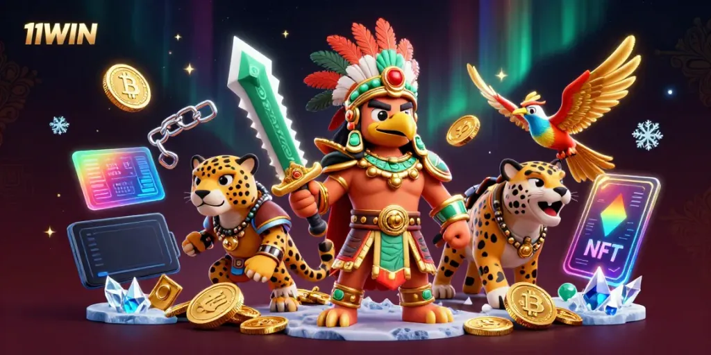 Engage in top-tier gaming experiences at 11WIN with dynamic warriors and crypto elements.